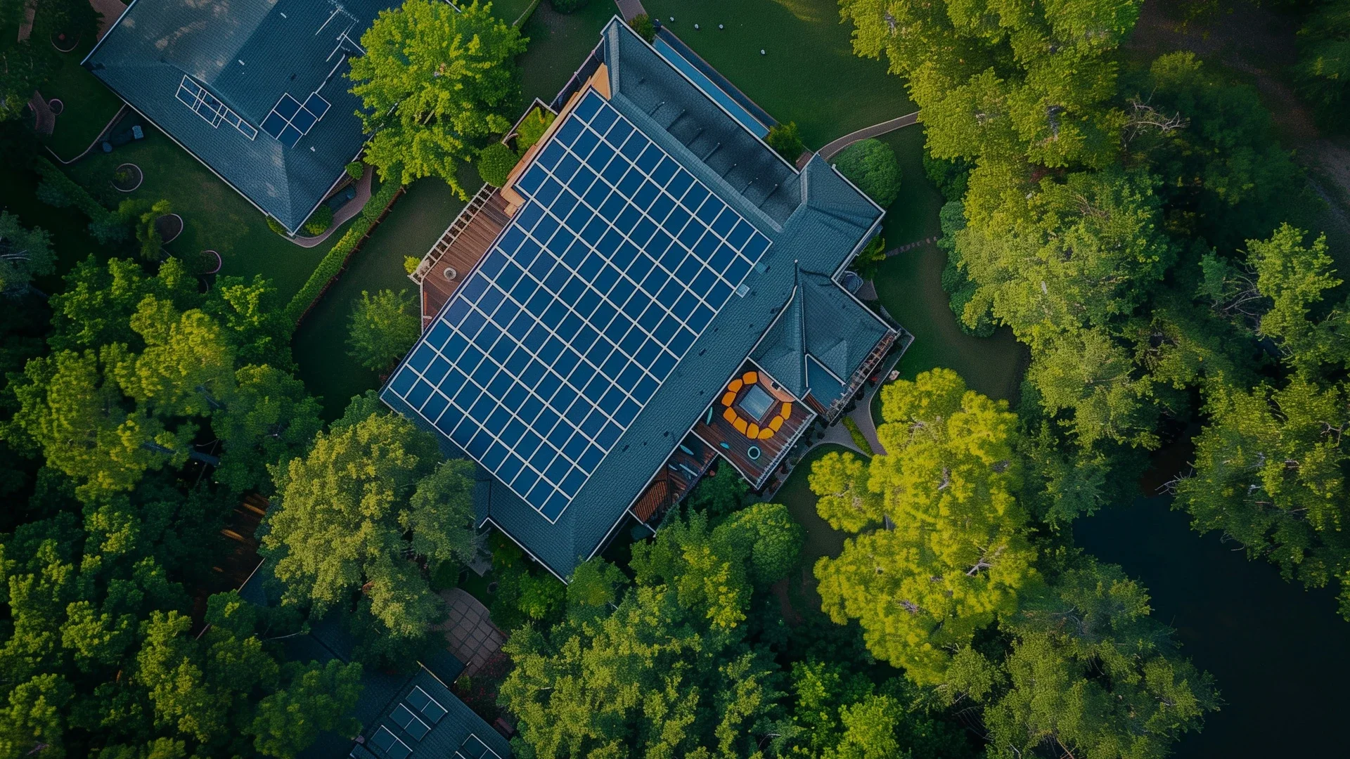 Foldable photovoltaic container